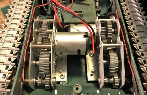 HL M41 1/16 electronics and gearbox