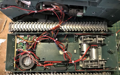 HL M41 1/16 electronics and gearbox