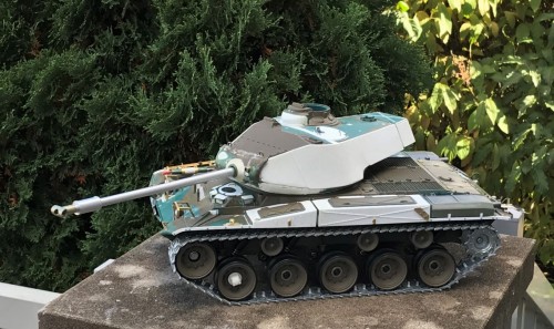 Heng Long 1/16 M41 walker bulldog reworked hull