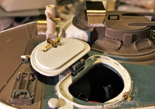 Heng Long M-41A3 Walker Bulldog turret detailing and fixing