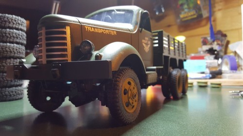 The first steps in this neat little Stuart Intermission truck build.