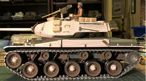 M41 A3 Walker Bulldog 1/16 RC Heng Long updated fixed