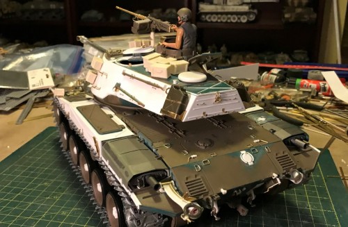 M41 A3 Walker Bulldog 1/16 RC Heng Long updated fixed