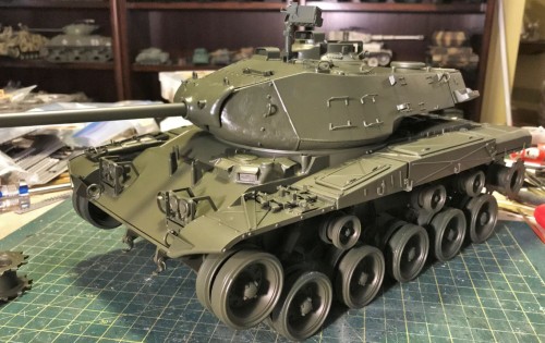 Priming of M41 Walker Bulldog