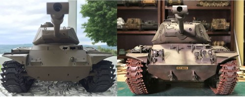 Heng Long M41A3 Before and After comparison