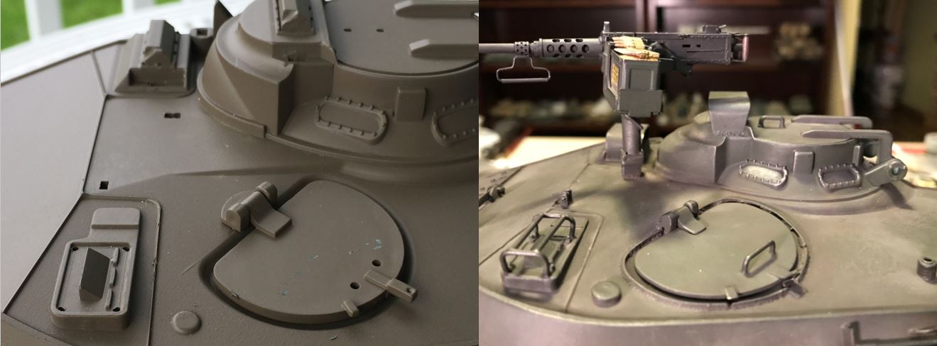 Heng Long M41A3 Before and After comparison