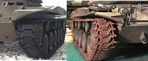 Heng Long M41A3 Before and After comparison