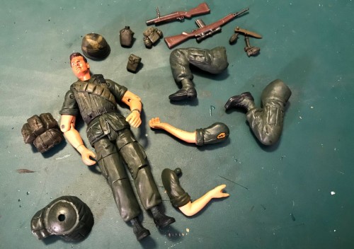 ARVN build up  1/18 Ultimate soldier