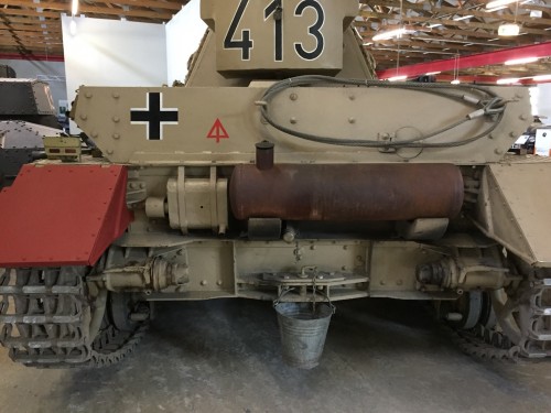 Pz IV Ausf G rear view