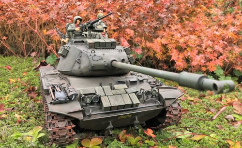 ARVN M-41A3 M41A3 Walker Bulldog 1/16 RC Heng Long modified and fixed