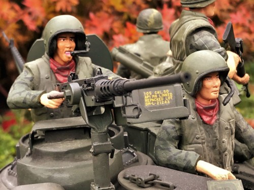 ARVN M-41A3 M41A3 Walker Bulldog 1/16 RC Heng Long modified and fixed
