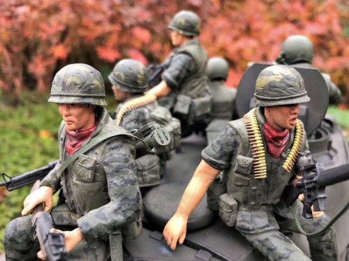 ARVN M-41A3 M41A3 Walker Bulldog 1/16 RC Heng Long modified and fixed