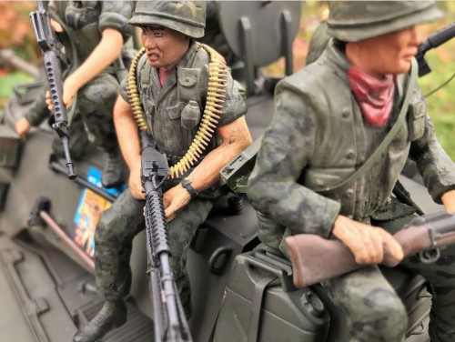 ARVN M-41A3 M41A3 Walker Bulldog 1/16 RC Heng Long modified and fixed