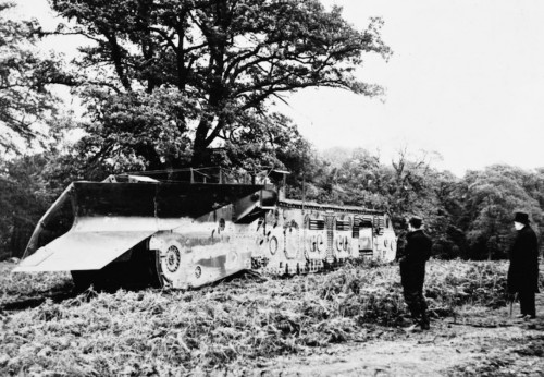 'White Rabbit No.6'-Trenching Machine. IWM photo