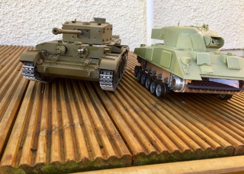 Rollcall- Cromwell Mk IV and Sherman Firefly