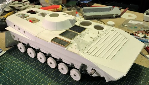 Ludwigs 1/16 BMP1 BMP-1 IFV RC build