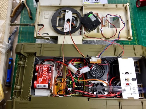 Cromwell Mk IV- Ludwig model with wiring