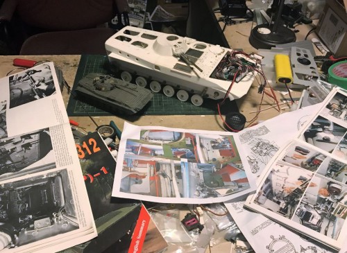 Ludwigs 1/16 BMP BMP-1 RC build