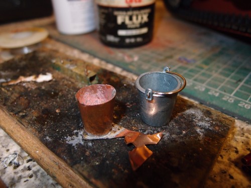 Had some thin copper and made it a little smaller