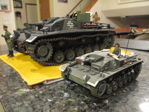 I'm pleased to have an RC version of the Tamiya StuG