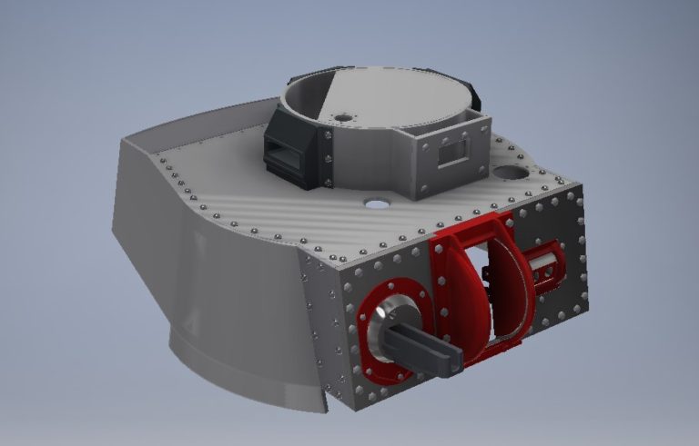 Turret minus main gun. If anyone has info on the main cannon let me know there is very little information on it