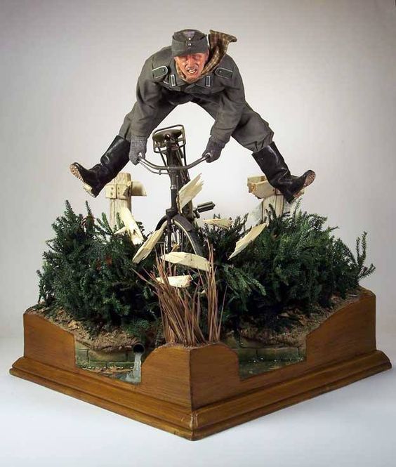 'Hapless Helmut' the wayward Wehrmacht cyclist