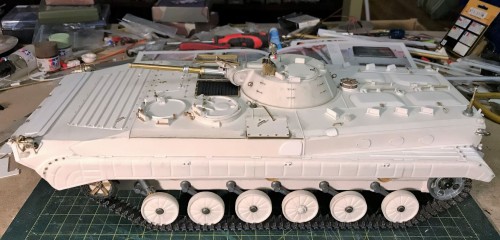 Ludwigs 1/16 RC BMP BMP-1 BMP1 build