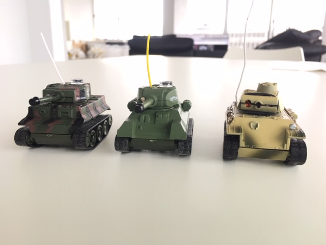 My micro Tank fleet.