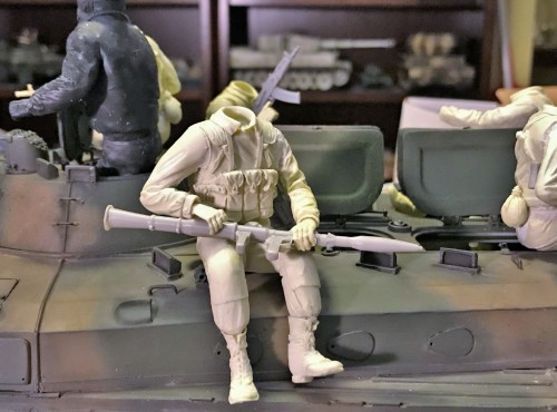 BMP-1 Soviet VDV infantry 1/16