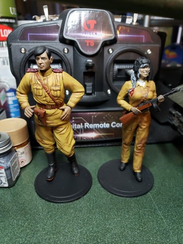 Realized the Commanders epaulets were on backwards and swapped them around...