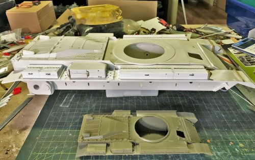 1/16 RC IDF Centurion Shot Kal Gimel build