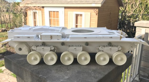 1/16 RC Centurion Tank Shot Kal Gimel IDF build