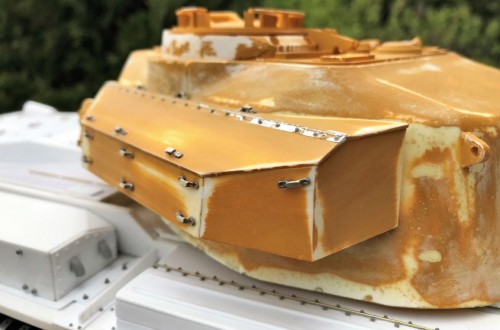 1/16 RC Centurion tank build IDF