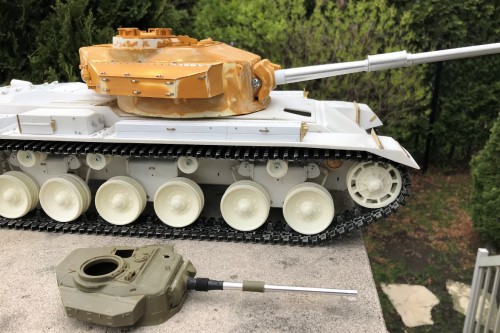 1/16 RC Centurion tank build IDF