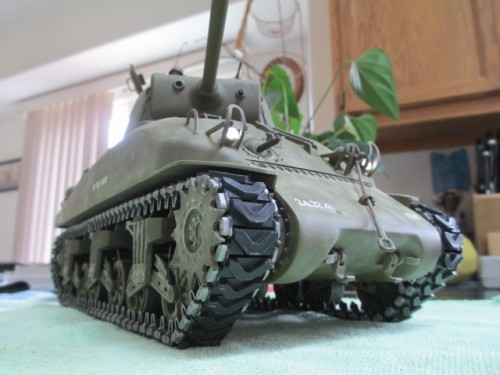 Archetypical Sherman tank