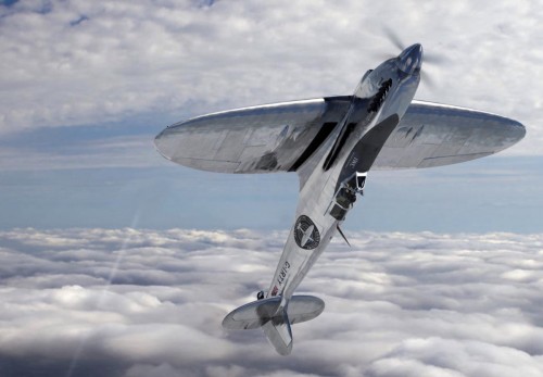 Mk 9 Spitfire-aiming to fly around the World.
