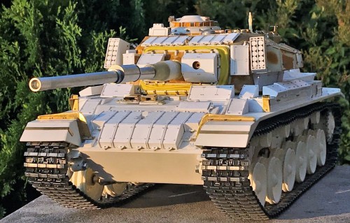 1/16 RC Centurion tank IDF Sho't Kal Gimel Blazer ERA Build