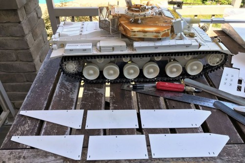 1/16 RC Centurion tank IDF Sho't Kal Gimel Build