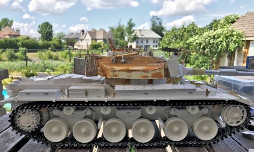 1/16 RC Centurion tank IDF Sho't Kal Gimel Build