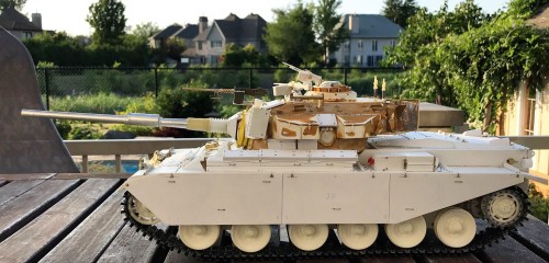 1/16 RC Centurion tank IDF Sho't Kal Gimel Build