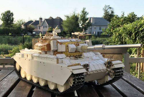 1/16 RC Centurion tank IDF Sho't Kal Gimel Build