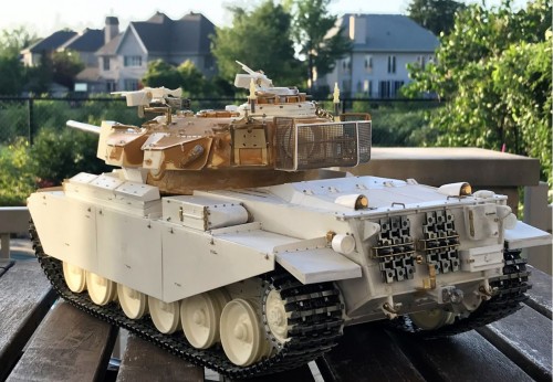 1/16 RC Centurion tank IDF Sho't Kal Gimel Build
