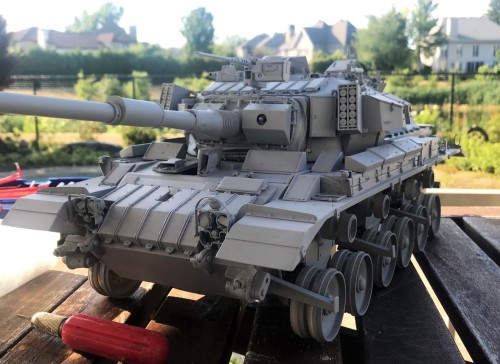 1/16 RC Centurion tank IDF Sho't Kal Gimel Build