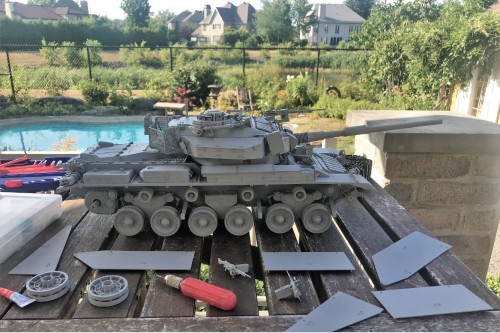 1/16 RC Centurion tank IDF Sho't Kal Gimel Build