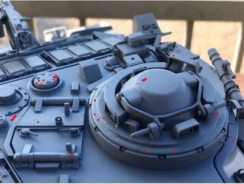 1/16 RC Centurion tank IDF Sho't Kal Gimel Build