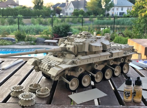 1/16 RC Centurion tank IDF Sho't Kal Gimel Build