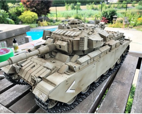 1/16 RC Centurion tank IDF Sho't Kal Gimel Build