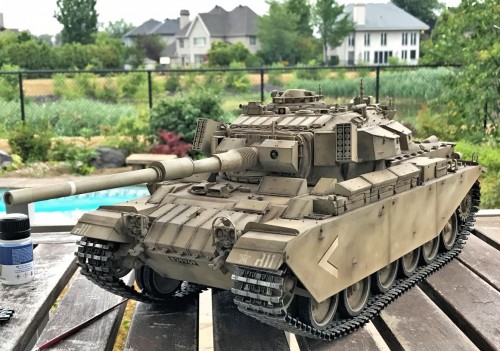 1/16 RC Centurion tank IDF Sho't Kal Gimel Build