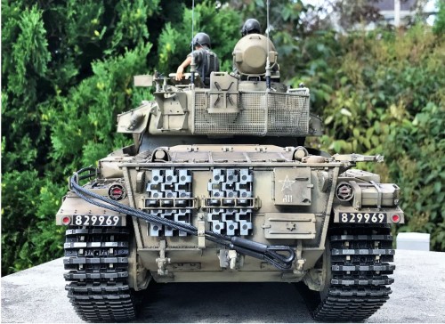 1/16 RC Centurion tank IDF Sho't Kal Gimel Build