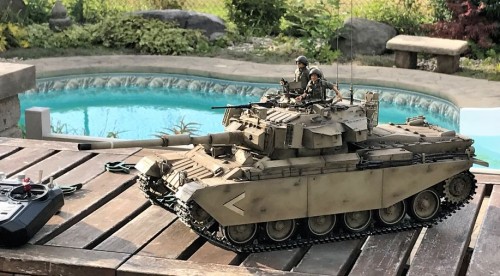 IDF Centurion Sho't Kal C (Gimel) 1/16 with Blazer reactive armor